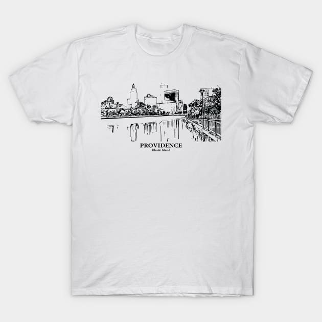 Providence - Rhode Island T-Shirt by Lakeric